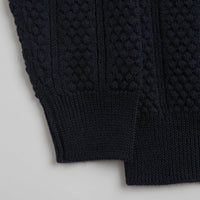 Norse Projects Storm Knit Crewneck Sweatshirt - Dark Navy thumbnail