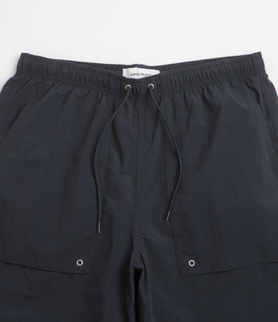 Norse Projects Sund Relaxed Recycled Nylon Swim Shorts in Dark Navy
