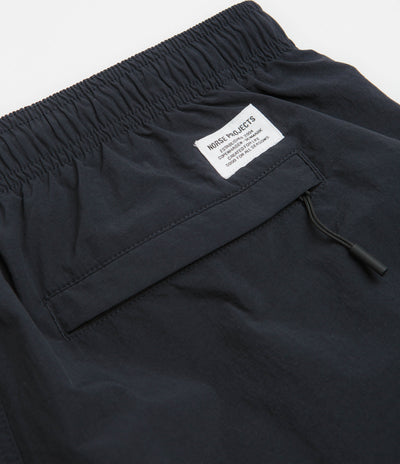 Norse Projects Sund Relaxed Recycled Nylon Swim Shorts in Dark Navy