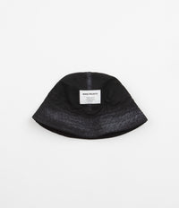 Norse Projects Tab Series Canvas Bucket Hat in Black