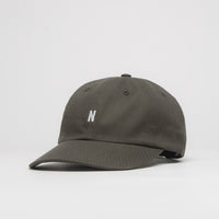 Norse Projects Twill Sports Cap in Beech Green thumbnail