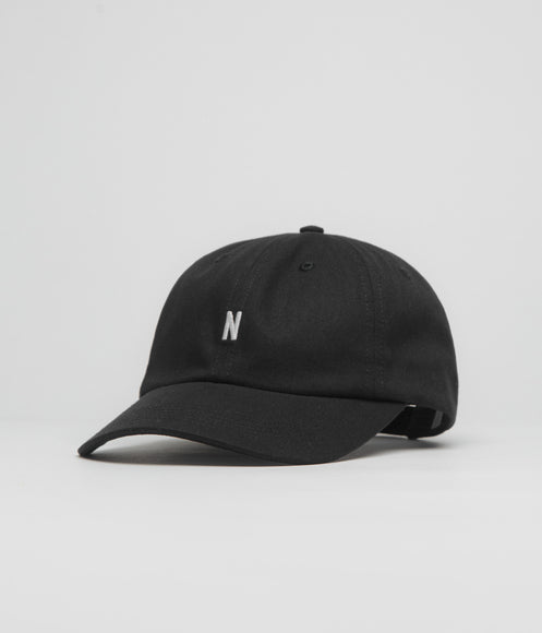 Norse Projects Twill Sports Cap - Black