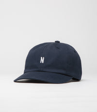 Norse Projects Twill Sports Cap in Dark Navy