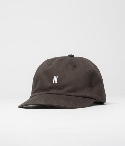 Norse Projects Twill Sports Cap - Espresso