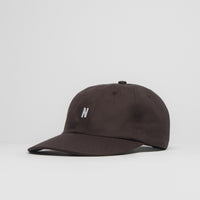 Norse Projects Twill Sports Cap - Espresso thumbnail
