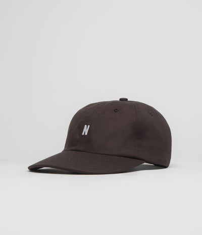Norse Projects Twill Sports Cap - Espresso