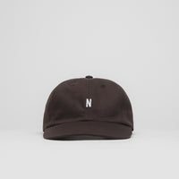 Norse Projects Twill Sports Cap - Espresso thumbnail