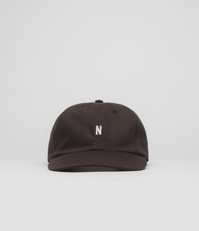 Norse Projects Twill Sports Cap - Espresso