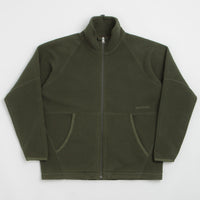 Norse Projects Tycho Pile Fleece Full Zip Jacket in Ivy Green thumbnail