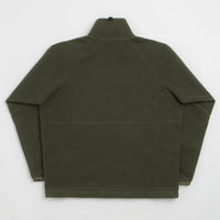 Norse Projects Tycho Pile Fleece Full Zip Jacket in Ivy Green thumbnail
