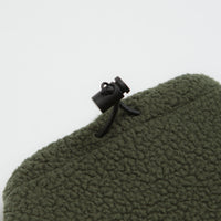 Norse Projects Tycho Pile Fleece Full Zip Jacket in Ivy Green thumbnail