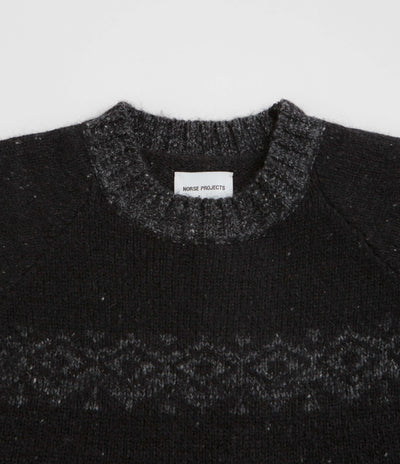 Norse Projects Ulf Crewneck Sweatshirt - Dark Grey Melange