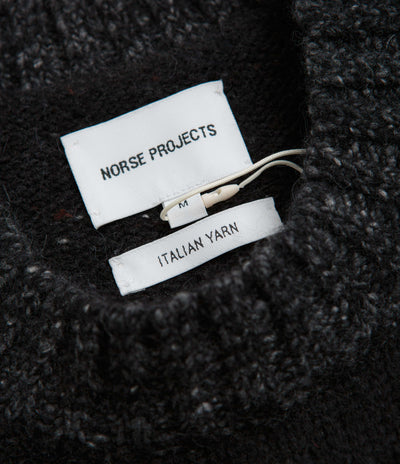 Norse Projects Ulf Crewneck Sweatshirt - Dark Grey Melange