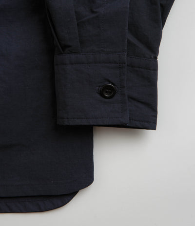 Norse Projects Ulrik Wave Dye Overshirt in Dark Navy