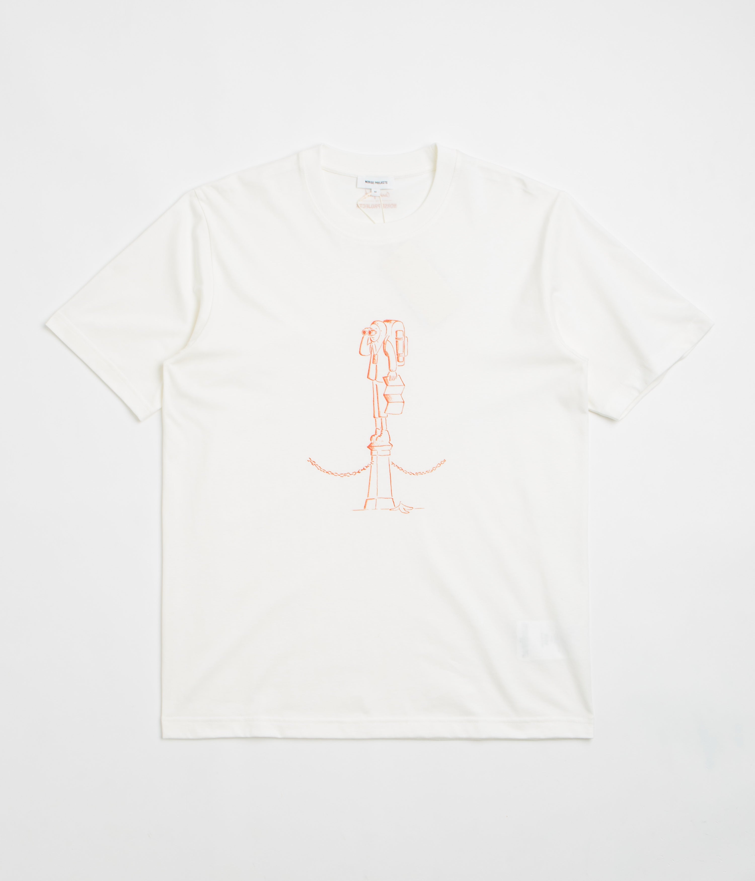 Norse Projects x Daniel Frost MapMaster T-shirt in White