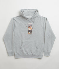 North Ali Super 8mm Hoodie in Heather Grey