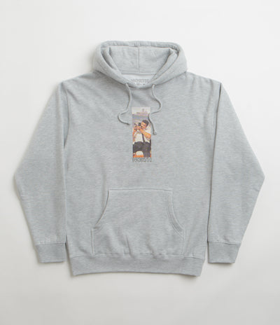 North Ali Super 8mm Hoodie in Heather Grey