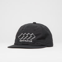 North Film Club Cap - Black Nylon Ripstop thumbnail