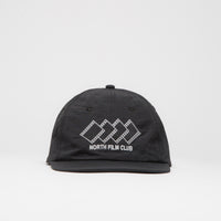 North Film Club Cap - Black Nylon Ripstop thumbnail