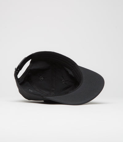 North Film Club Cap - Black Nylon Ripstop