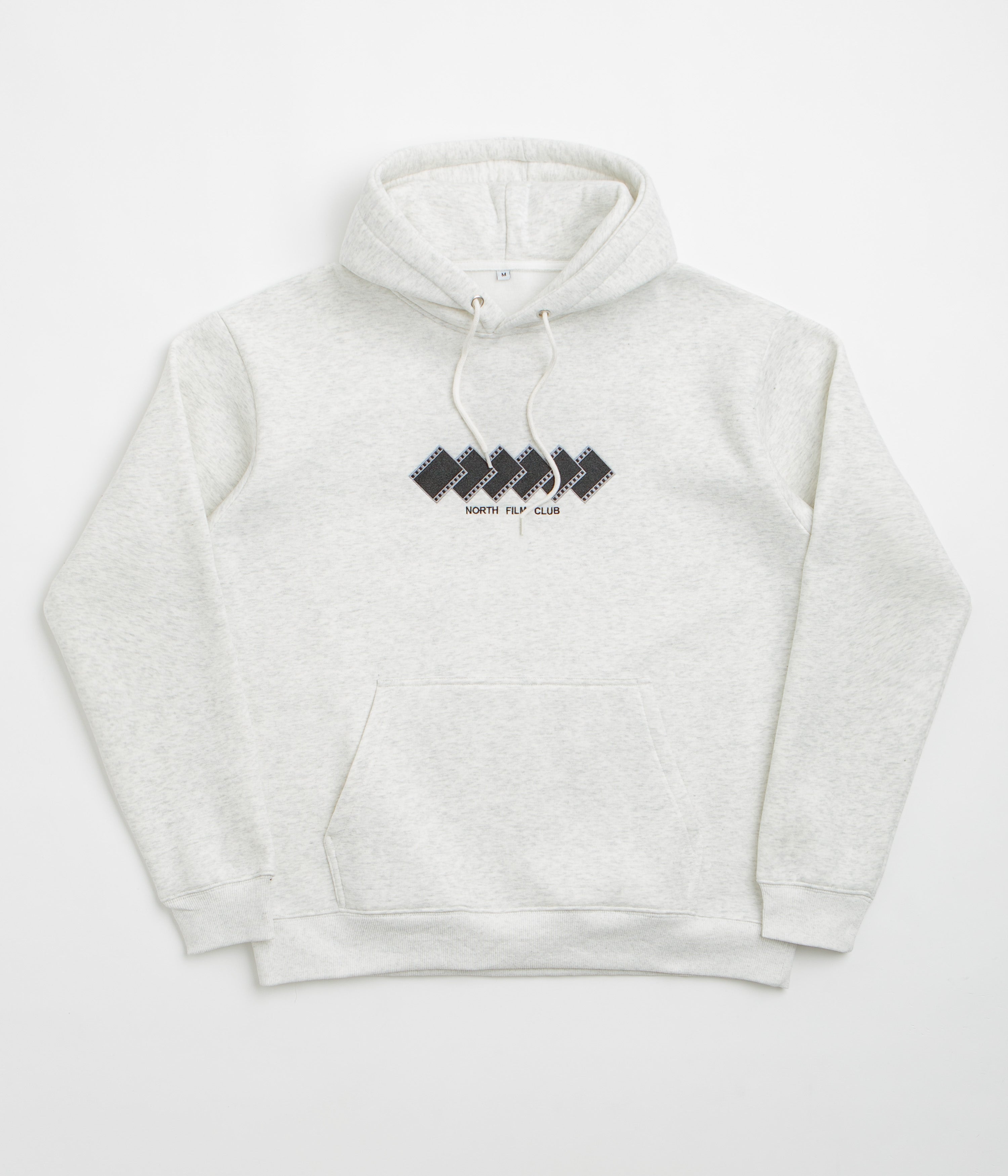 North Film Club Hoodie in Light Grey