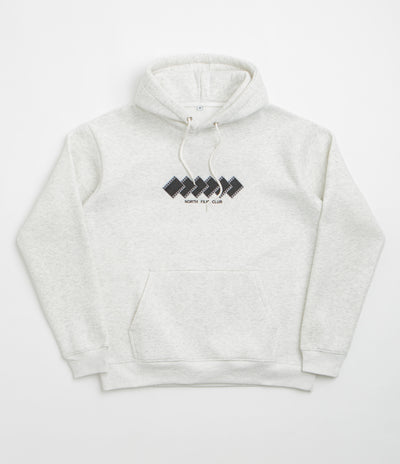 North Film Club Hoodie in Light Grey
