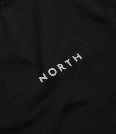 North Film Star Logo T-Shirt - Black / White