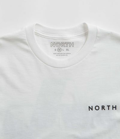 North Film Star Logo T-Shirt - White / Black