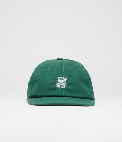 North N Logo Cap - Dark Green Nylon Taslan