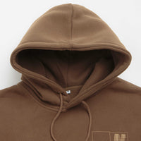 North N Logo Hoodie - Brown / Sand thumbnail