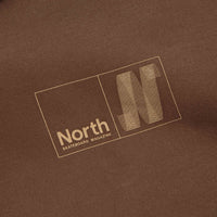 North N Logo Hoodie - Brown / Sand thumbnail