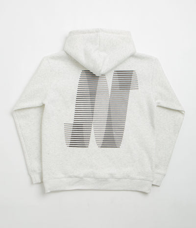 North N Logo Hoodie - Light Grey / Black