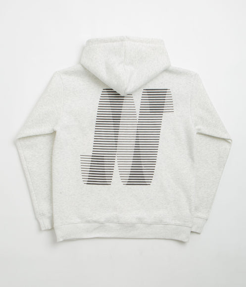North N Logo Hoodie - Light Grey / Black