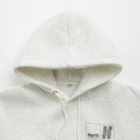 North N Logo Hoodie - Light Grey / Black thumbnail