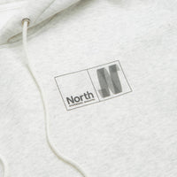North N Logo Hoodie - Light Grey / Black thumbnail