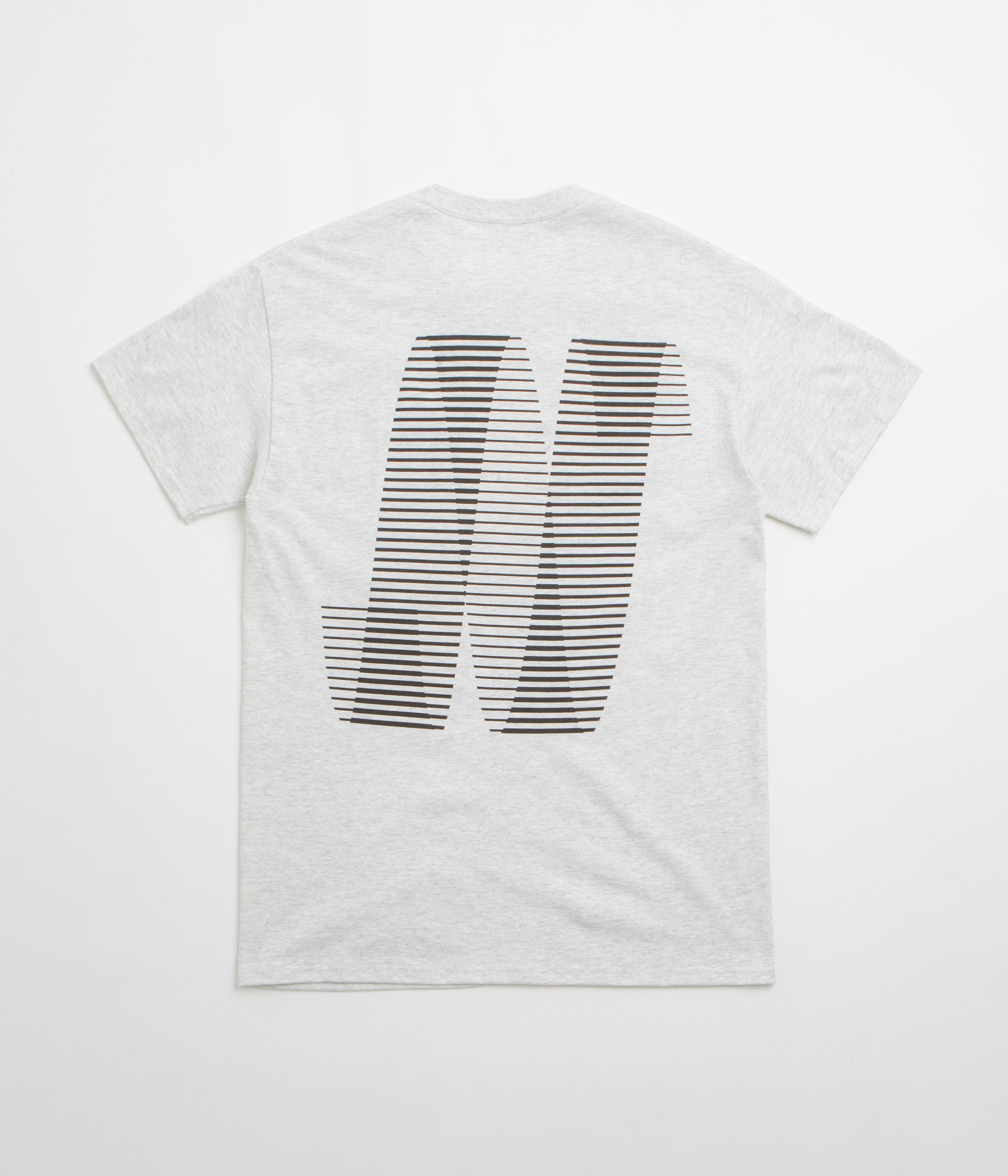 North N Logo T-Shirt in Ash and Black