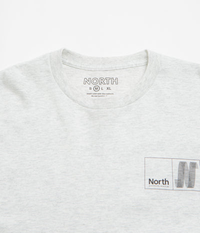 North N Logo T-Shirt - Ash / Black