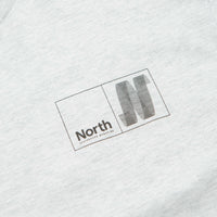 North N Logo T-Shirt - Ash / Black thumbnail