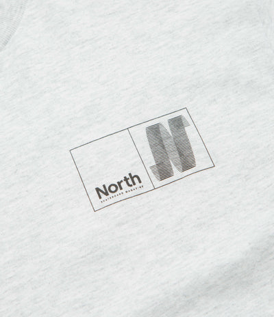 North N Logo T-Shirt - Ash / Black