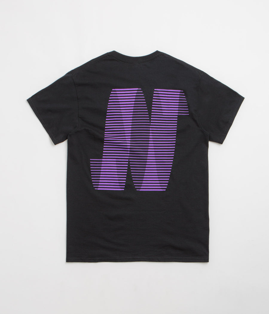 North N Logo T-Shirt - Black / Grape