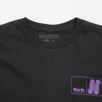 North N Logo T-Shirt - Black / Grape thumbnail