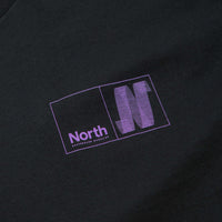 North N Logo T-Shirt - Black / Grape thumbnail