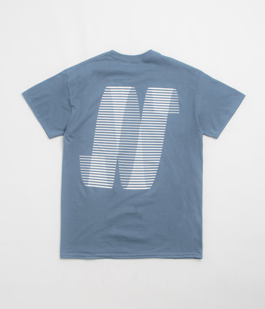 North N Logo T-Shirt - Indigo Blue / White