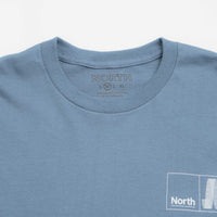 North N Logo T-Shirt - Indigo Blue / White thumbnail