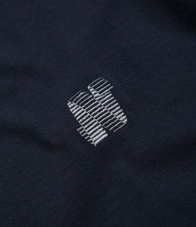 North N Logo T-Shirt in Navy and White
