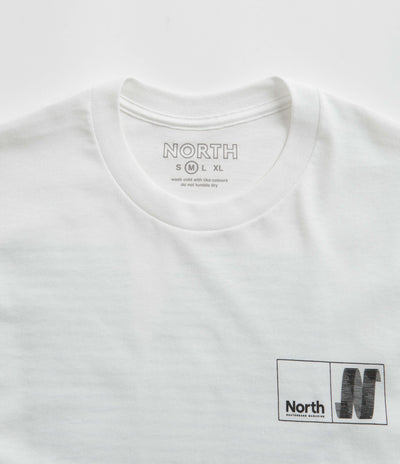 North N Logo T-Shirt - White / Black