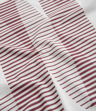 North N Logo T-Shirt - White / Crimson
