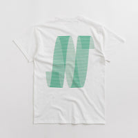 North N Logo T-Shirt - White / Green / White thumbnail