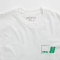 North N Logo T-Shirt - White / Green / White thumbnail