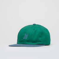 North N Logo Two Tone Cap in Green and Navy thumbnail